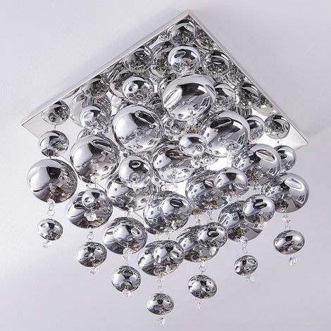 [GEBRAUCHT] B-Ware Lindby Deckenlampe Esfera Deckenlampe Lampe Leuchte Licht G9 4 Flammig Glaskugel