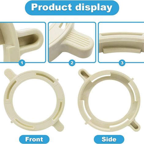 Lot de 2 pinces de serrage Pentair 357199 – Fixation pour couvercle de pompe à sable