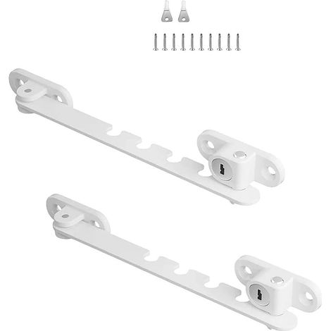 Entrebailleur Fenêtre 2 Pièces, Bloque Fenêtre Ouverte Réglable (1/5)
