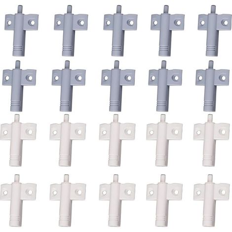 Amortisseur De Porte - Amortisseur De Tiroir - En ABS Recyclable - Pour Cuisine Bureau Armoires - 20 Pièces (1/5)