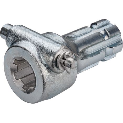 Traktor Schlepper PTO Zapfwellen Adapter verzinkt 1 1/8 auf 1 3/8 für Anbaugerät (1/5)
