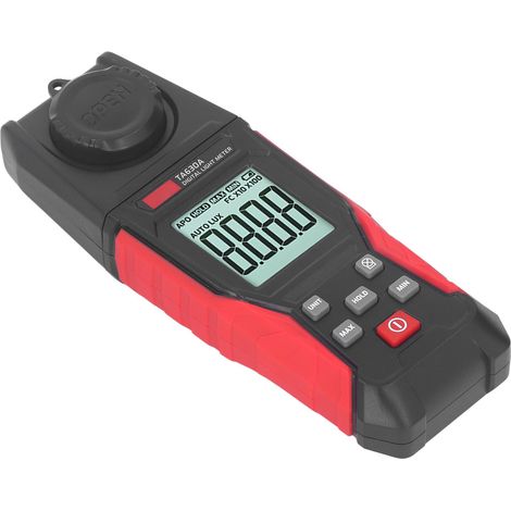 Digitales Luxmeter mit hoher Genauigkeit, Messbereich 200.000 LX, Auflösung 0,1 LX, mit Alarmfunktion (1/5)