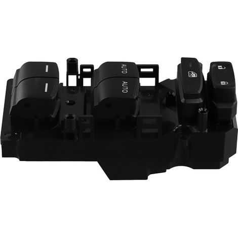 Color: Black Material: ABS Main switch for electric windows, window regulator switch.