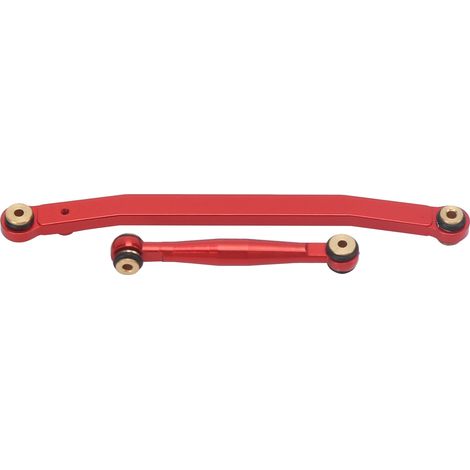 RC-Lenkstangen aus Aluminiumlegierung, passend für Axial SCX24 90081 1/24 RC-Cars, TeileRot (1/5)
