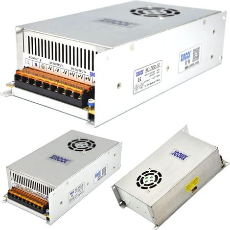 60A 720W Interrupteur transformateur de tension commutateur d'alimentation AC 110V/220V a DC 12V pour rubans a led bande (1/5)
