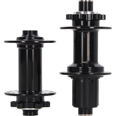2 pièces Moyeux de vélo Noir Aluminium 32 Trous Roue Avant Arrière Frein à Disque 4 Roulements pour VTT (1/5)