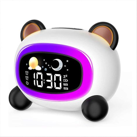 Réveil OK to Wake pour enfants, réveil avec veilleuse pour l'apprentissage du sommeil, pour enfants et tout-petits, réveil lumineux pour enfants (1/5)