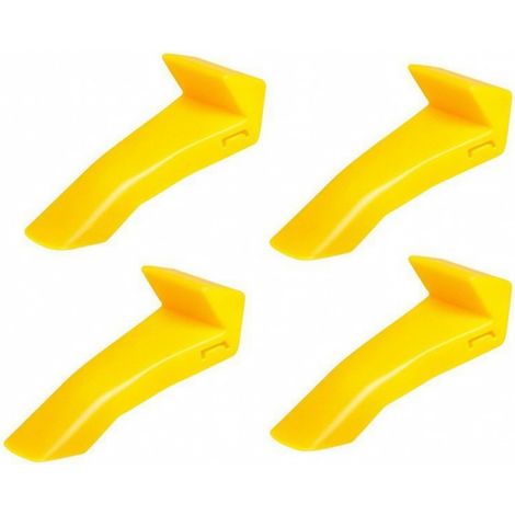 4 Pieces Tire Changer Claw Covers, Yellow, Size to 1 (1/5)