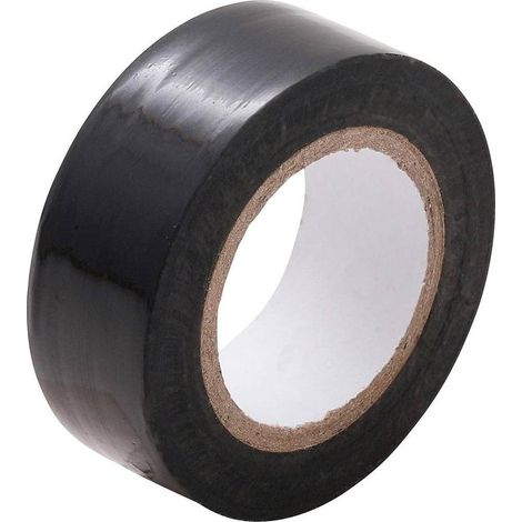 Bande Adhésive Multi-Usages 19 mm x 10 m - Noire, Résistante et Polyvalente - Pro - D-Work (1/5)