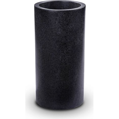 Aplique LED redondo V-TAC G10 (máx. 2 x 35 W) en hormigón gris oscuro, IP20