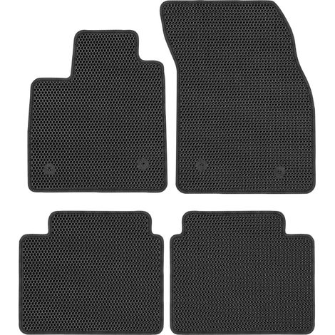Alfombrillas exclusivas para Ford Focus IV (2018-2025). Diseño exclusivo en EVA con diseño de panal de abeja en color negro. (1/5)
