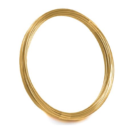 FILO DI OTTONE COTTO Ø filo mm.0,6 mt.20 20.00 pz