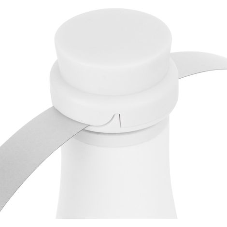 [Ventilateur Répulsif] + [ABS] + [Modèle 360°] + [Multifonctionnel] Ventilateur anti-moustiques et mouches, rotation 360°, design séquins, matériau ABS durable, taille 27x9.3 cm, 2 piles AA, 2201 rota (1/5)