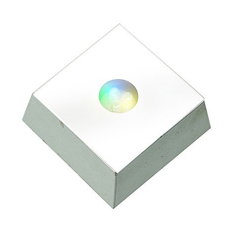 Boîte à lumière LED carrée pour cristaux- Vendu par 1 (1/2)