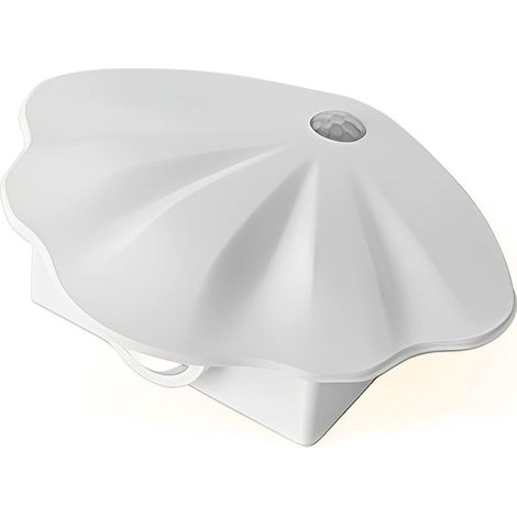 Night to sensor rechargeable, night to batteries, lamp of cabinet LED white warm adjustable with sensor, suitable to the bedroom (white) (1/5)