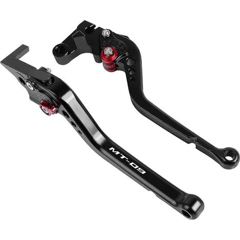 Für Yamaha MT-09, MT09, MT 09, FZ09, XSR900, Tracer900, GT (2014–2023): CNC-gefräste, verstellbare, klappbare und ausziehbare Brems- und Kupplungshebel – lange Ausführung (2021–2023) (1/5)