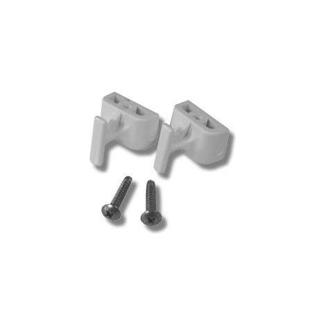 Confezione Ganci scorrevoli per Ante doccia Novellini star R03HAR Grigio (1/2)
