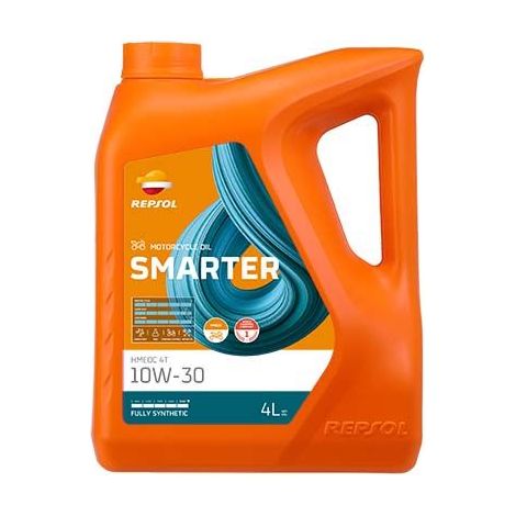 Aceite de motor sintético REPSOL 10W30 4L HMEOC 4T MA2 RP160D54