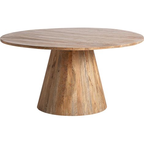 Table à dîner Mersch en bois exotique - Bois de manguier naturel et raffiné (1/5)