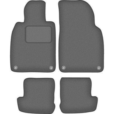 Alfombrillas de grafito para Porsche 911 (tipo 991) coupé, targa, cabrio (2010-2019)