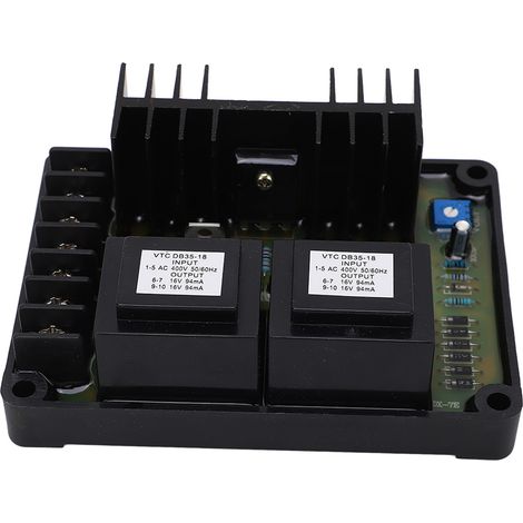 Automatischer Spannungsregler für bürstenbehaftete Generatoren (AVR) mit Unterstützung für Parallelthyristoren (400 V AC) (1/5)