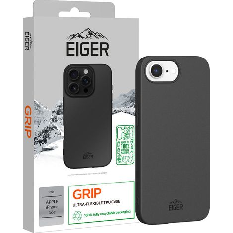 Eiger EGCA00724, Cover, Apple, iPhone 16e, 40,8 cm (16.1"), Schwarz (1/3)