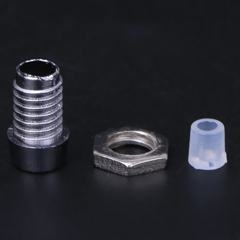Lot de 100 supports de lampe LED 3 mm pour panneau d'affichage, finition chromée, en plastique. (1/5)