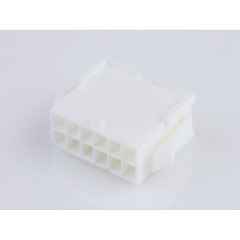 Molex Buchsengehäuse-Kabel Polzahl Gesamt 12 Rastermaß: 4.2 mm 39012126 1 St. Bag