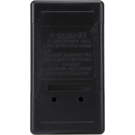 DT-830B Tragbares Digitalmultimeter für Einsteiger, Schwarz DT-830B (1/5)