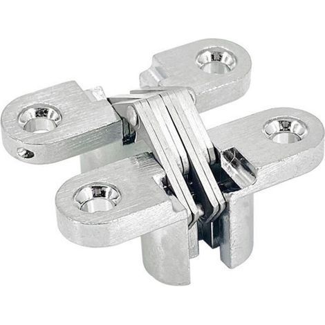 Zinc Alloy Invisible Hinge for Folding Door 43.7mm (1/5)