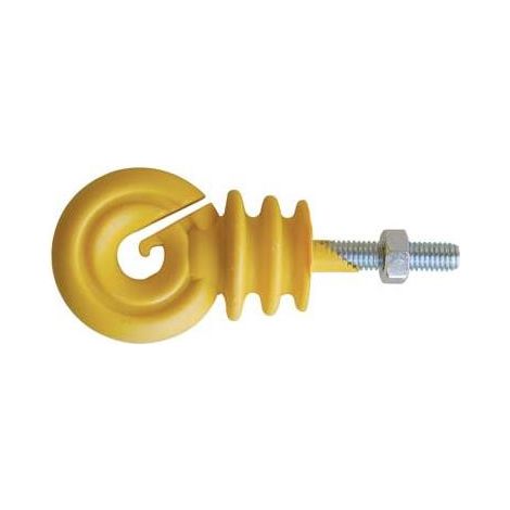 ELPRO - ISO/004 - Isolatore vite ferro con dado giallo