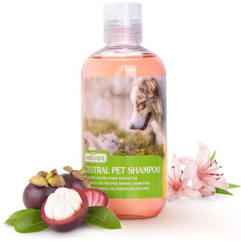 Shampoing pour chien contre les démangeaisons, les acariens et les champignons, shampoing pour chat sensible, antibactérien, soulage les irritations cutanées, convient également aux chiots et chatons,