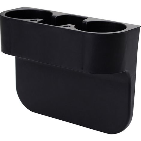 Lntyq Auto-Getränkehalter-Organizer, multifunktionale Aufbewahrungsbox für LKW-Sitz, universeller seitlicher Getränkehalter für LKW-Sitz (schwarz) (1/4)