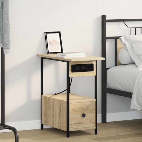 Nachttisch Sonoma-Eiche 60 x 30 x 61 cm Holzwerkstoff