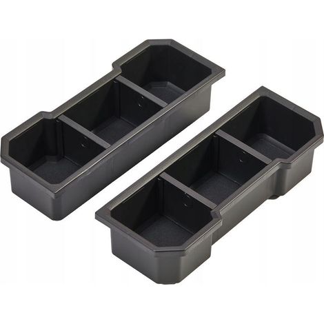 Milwaukee PACKOUT almacenamiento negro robusto 4 bandejas