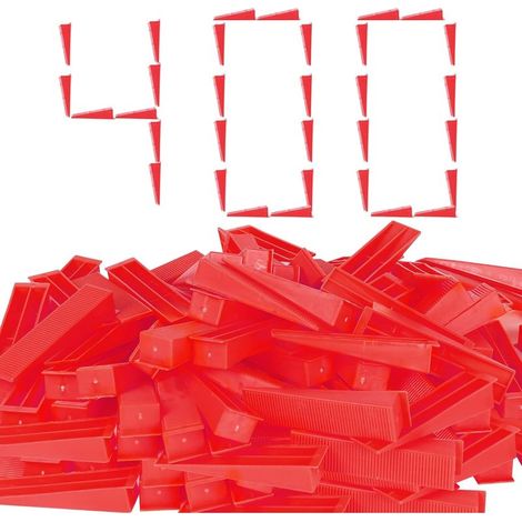 400 Fliesenausgleichskeile 1 mm 1,5 mm 2 mm 3 mm für Wände und Böden (1/5)