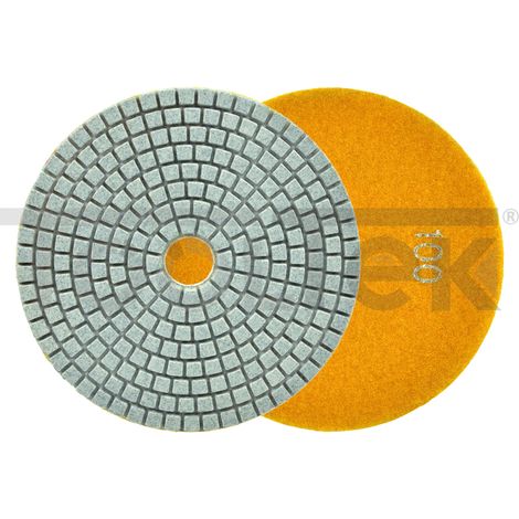Disco lucidante per levigatura a umido di gres 125 mm GR100 (5/250) (1/4)