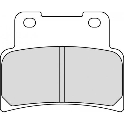 Plaquette de frein Métal Fritté Sinter Grip Road - R90 (1/2)