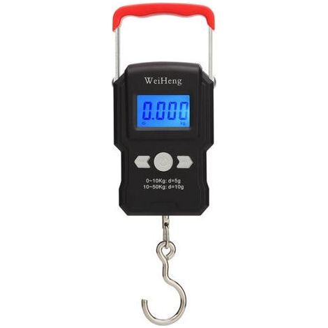 Balanza electrónica portátil de mano WH-A23L Express de 50 kg (se envía sin batería). (1/5)