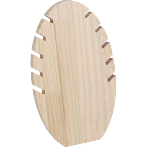 Présentoir en bois pour bijoux, organiseur de colliers de bureau, support de rangement mural