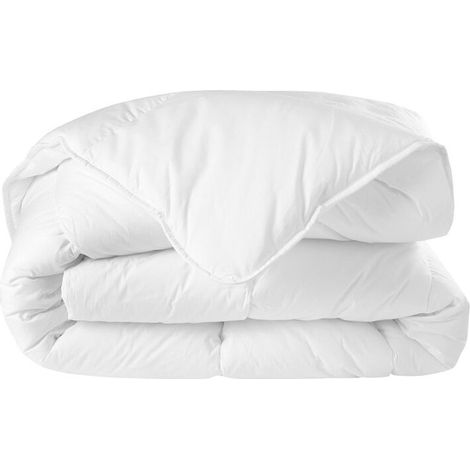 Couette très chaude nature duvet coton 140x200 cm - 350g (1/5)