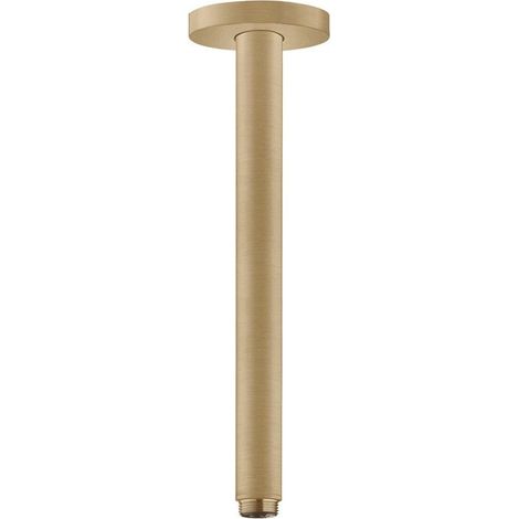 Bras de douche S 300 mm plafond M 1/2bronze brossé