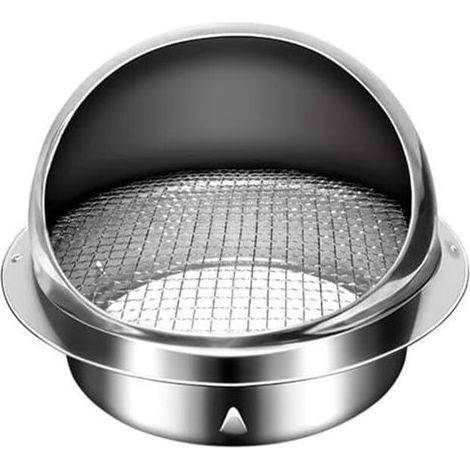Sortie d'aération ronde en acier inoxydable pour des applications de ventilation efficaces (160 mm) (1/5)