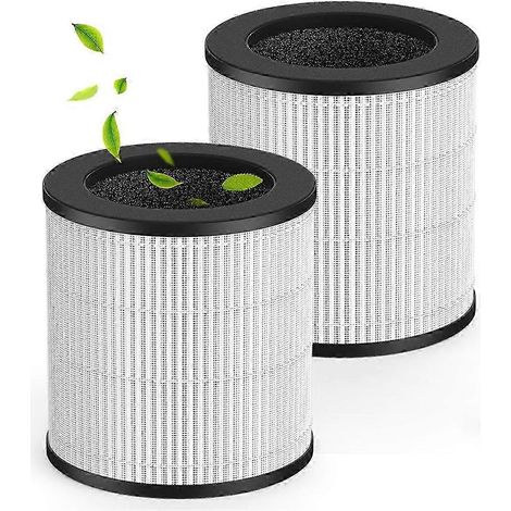 Lot de deux filtres de rechange B-D02L pour purificateurs d'air B-D02L et M05 et Tailulu D10 B-D02U (1/5)