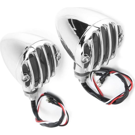 Stück LED-Blinker, hellgelbes Licht, wasserdicht, passend für Honda Retro-Motorräder