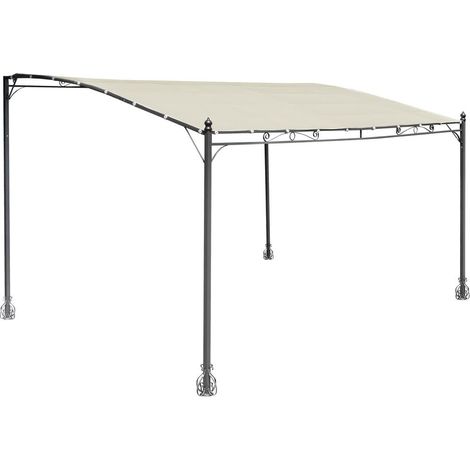 Wandpergola aus Eisen 3x4 m für den Außenbereich Kansas (1/4)