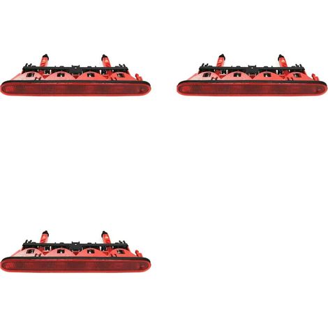 Tres luces de freno traseras (6350P5) para Peugeot 307 hatchback (307SW) 2001-2008, además de una luz de freno trasera de montaje alto.