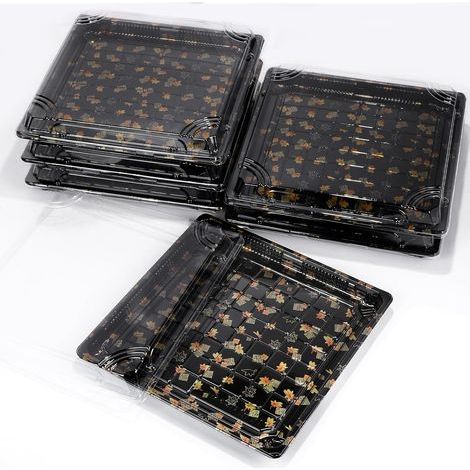 15pcs Meal Prep Containers, Boite Alimentaire avec Couvercle- Réutilisables, Meal Prep pour Préparer vos Repas, Gâteaux, Snacks et Sandwiches(28 28 4.5cm) (1/5)