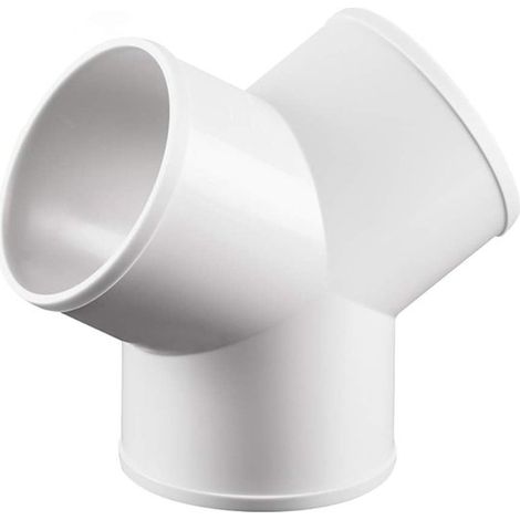 Connettore per condotto di ventilazione da 100 mm - Connettore per condotto da 100 mm - Raccordo - Adattatore per condotto a Y-Tee (1/5)