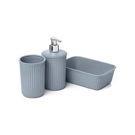 SET VASO+DOSIFICADOR+ORGANIZ.0,7L BAOBAB /BLUE MIST - TATAY